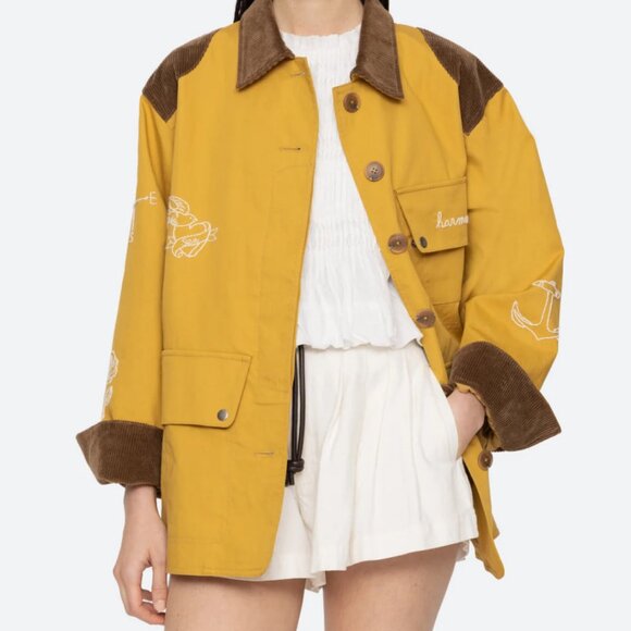 Sea New York Jackets & Blazers - Sea New York NWOT Clyde Barn Jacket in Yellow